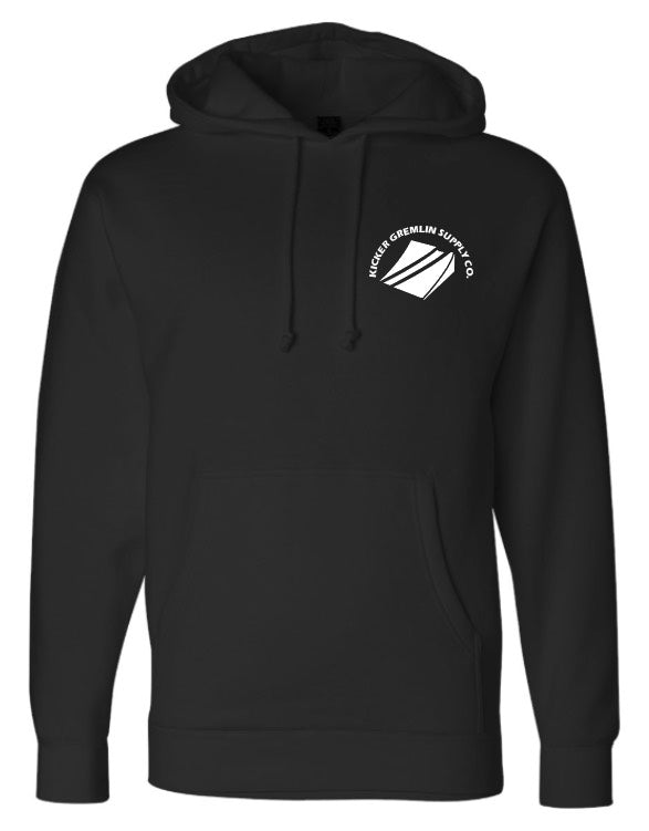 Warning Signs Black Hoodie