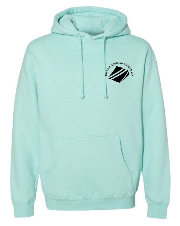 Warning Signs Mint Hoodie