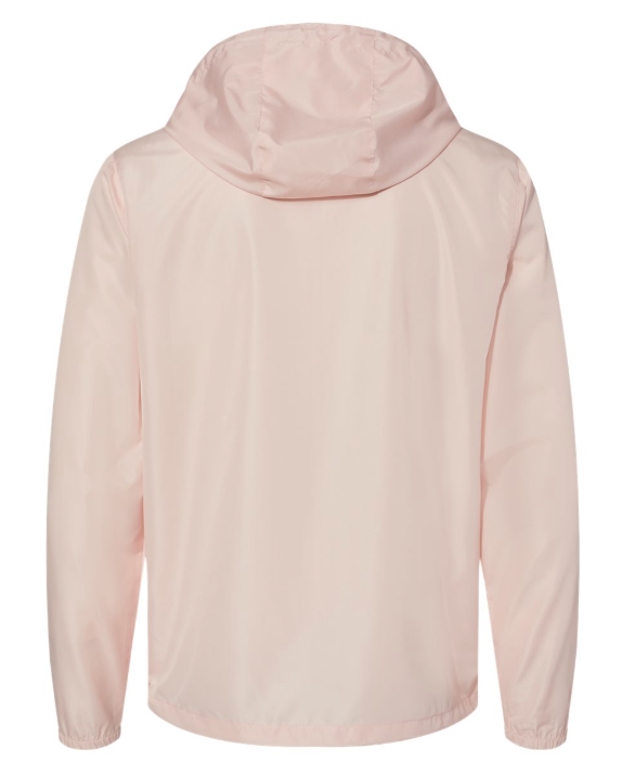 Blush Full Zip Windbreaker