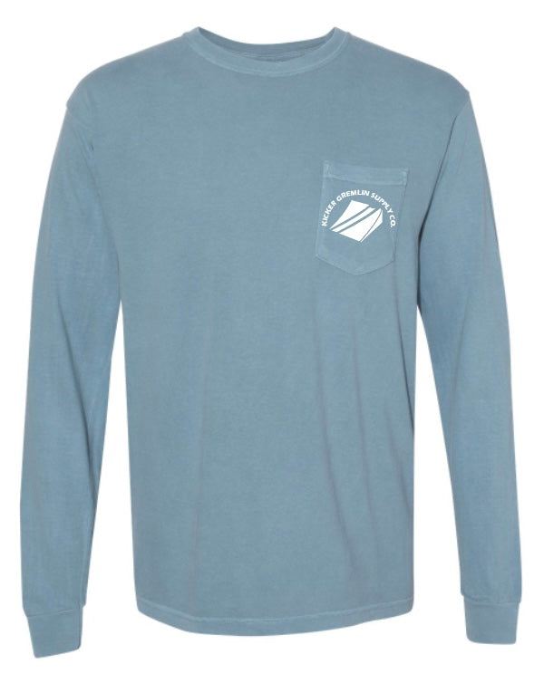 Warning Signs Ice Blue Long