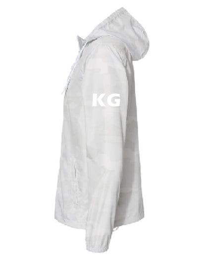 KG Windbreaker - Full Zip White