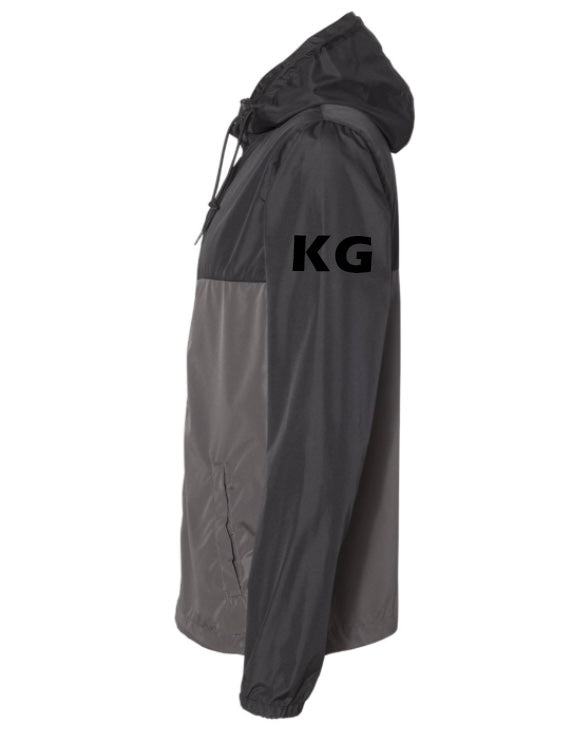 KG Windbreakers - Full Zip Black