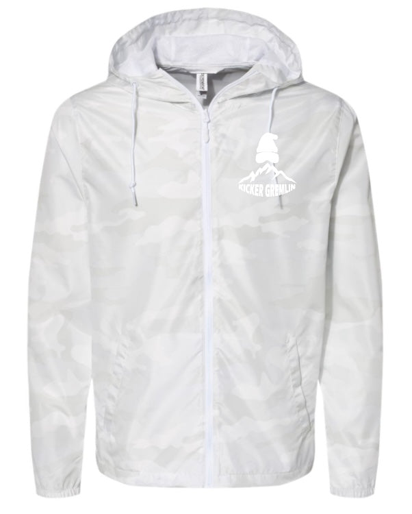 KG Windbreaker - Full Zip White