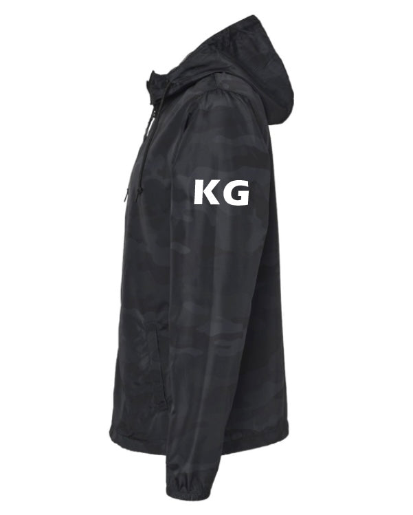 Black Camo Origin Full Zip