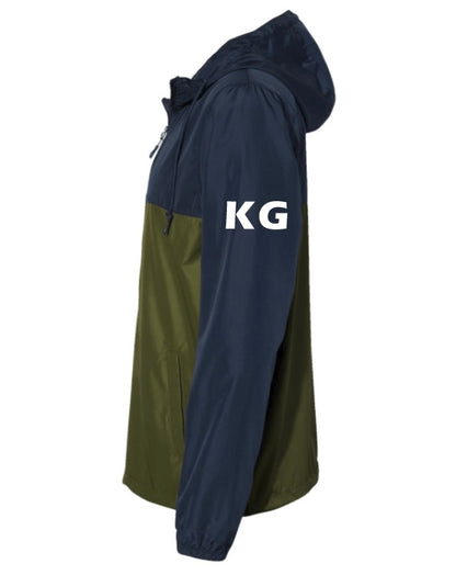 KG Windbreaker - Full Zip White