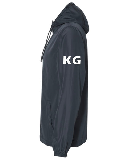 KG Windbreaker - Full Zip White