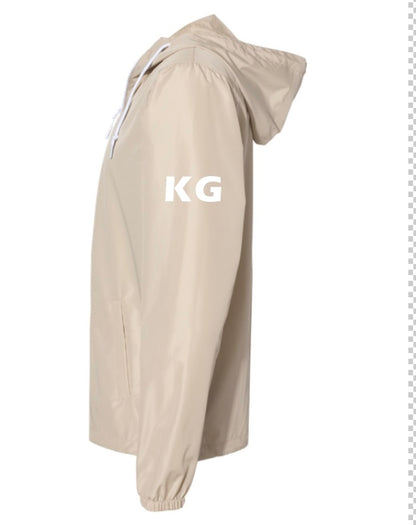 KG Windbreaker - Full Zip White