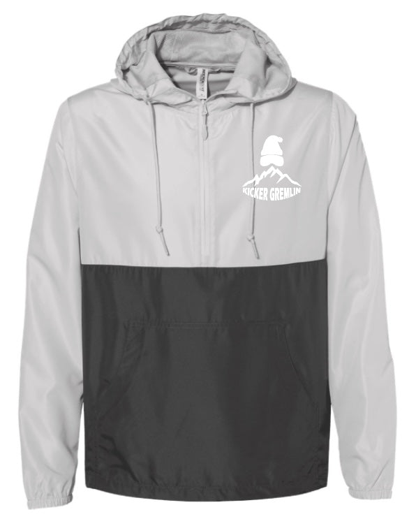 KG Windbreaker - Half Zip White