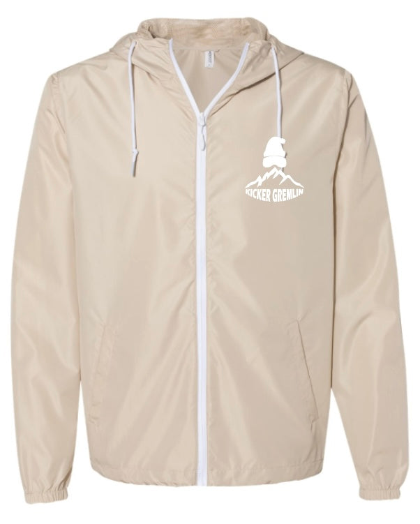 KG Windbreaker - Full Zip White