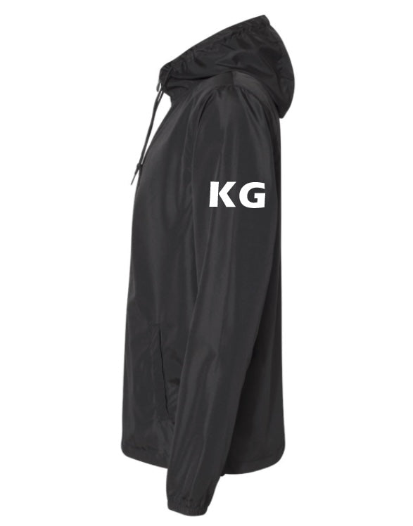 KG Windbreaker - Full Zip White