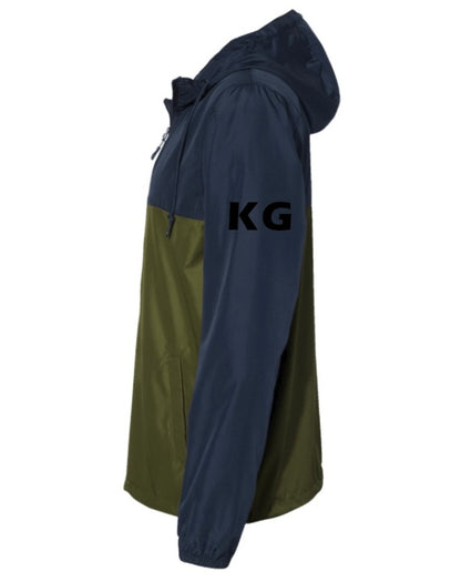 KG Windbreakers - Full Zip Black