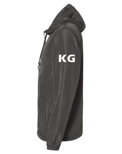 KG Windbreaker - Full Zip White