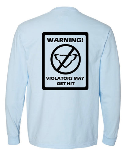 Warning Signs Chambray Long