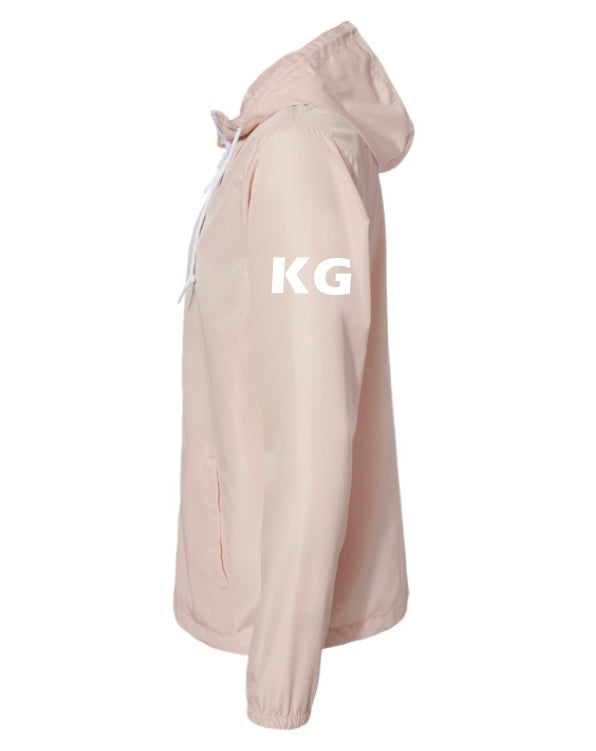 KG Windbreaker - Full Zip White