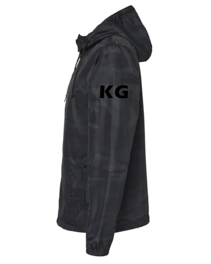 KG Windbreakers - Full Zip Black